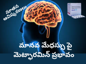 మానవ మేధస్సు పై మెట్ ఫారమిన్ ప్రభావం – తాజా అధ్యయనాలు
